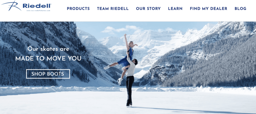 riedell homepage example
